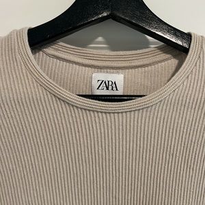 Zara Mens Long Sleeve Shirt Light weight sweater